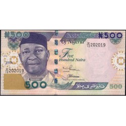 Нигерия 500 найра 2004 (NIGERIA 500 naira 2004) P 30b : UNC