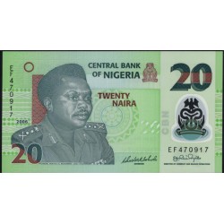 Нигерия 20 найра 2006 (NIGERIA 20 naira 2006) P 34a(1) : UNC