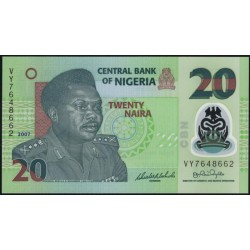 Нигерия 20 найра 2007 (NIGERIA 20 naira 2007) P 34b : UNC