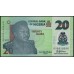 Нигерия 20 найра 2018, серия DY (NIGERIA 20 naira 2018, prefix DY) P 34n : UNC