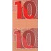 Нигерия 10 найра 2017, бледная (NIGERIA 10 naira 2017) P 39h : UNC