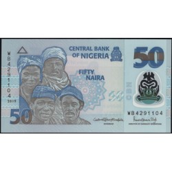 Нигерия 50 найра 2019 (NIGERIA 50 naira 2019) P 40 : UNC