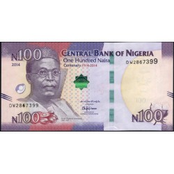 Нигерия 100 найра 2014 (NIGERIA 100 naira 2014) P 41(14-2) : UNC
