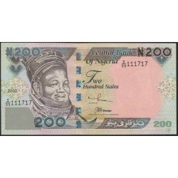 Нигерия 200 найра 2003 (NIGERIA 200 naira 2003) P 29b : UNC