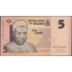 Нигерия 5 найра 2006 (NIGERIA 5 naira 2006) P 32a(2) : UNC