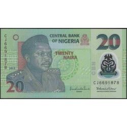Нигерия 20 найра 2013 (NIGERIA 20 naira 2013) P 34i : UNC