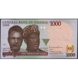 Нигерия 1000 найра 2011 (NIGERIA 1000 naira 2011) P 36g : UNC