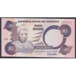 Нигерия 5 найра 2005 (NIGERIA 5 naira 2005) P 24j: UNC