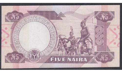 Нигерия 5 найра 2005 (NIGERIA 5 naira 2005) P 24j: UNC