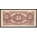 Океания, Японская Оккупация 10 шиллингов 1942 года (Oceania Japanese Occupation 10 Shillings 1942) P 3: XF