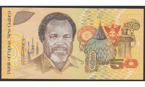 Папуа Новая Гвинея 50 кина 1989 год (Papua New Guinea 50 Kina 1989) P 11:  UNC