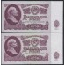 Союз Советских Социалистических Республик 25 рублей 1961 года, Бумага 2 тип, Лл 3577889 с Жёлтым УФ, Лл 1789727 без УФ!!!!! РЕДКОСТЬ!!!! Засько В25.2Б (S.S.S.R 1 Ruble 1961) P 234a(6): UNC