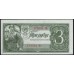 Россия СССР 3 рубля 1938, серия Цз (USSR 3 rubles 1938, series Cz) P 214a : UNC