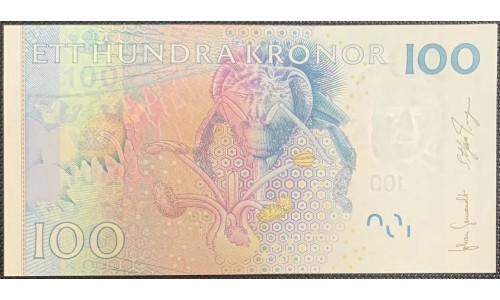 Швеция 100 крон 2010 (Sweden 100 kronor 2010) P 65c : UNC