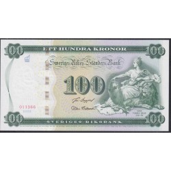 Швеция 100 крон 2005 года, в БУКЛЕТЕ, 013366 (Sweden 100 kronor 2005) P 68: UNC