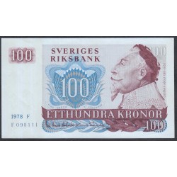 Швеция 100 крон 1978 (Sweden 100 kronor 1978) P 54c: UNC--