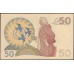 Швеция 50 крон 1990 (Sweden 50 kronor 1990) P 53d : UNC