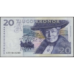 Швеция 20 крон 1994 (Sweden 20 kronor 1994) P 61b : XF/aUNC