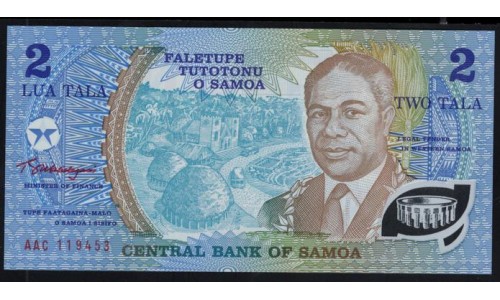 Самоа 2 тала 1990 года, АAC119453 (Samoa 2 Tala 1990) P 31c: UNC