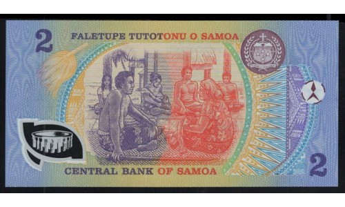 Самоа 2 тала 1990 года, АAH (Samoa 2 Tala 1990) P 31e: UNC