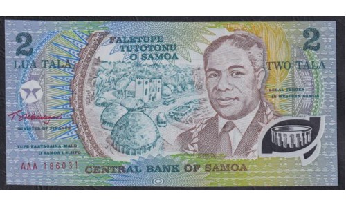 Самоа 2 тала 1990года, ААА186031  (Samoa 2 Tala 1990) P 31a: UNC