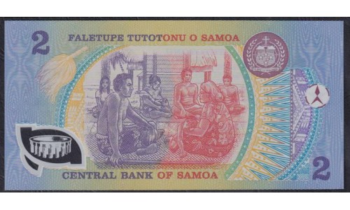 Самоа 2 тала 1990 года, ААL 597094 (Samoa 2 Tala 1990) P 31e: UNC