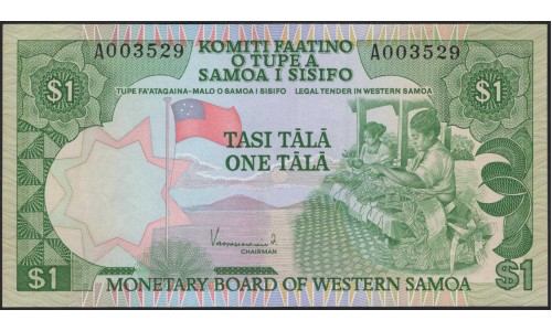 Западное Самоа 1 тала 1980 (Western Samoa 1 Tala 1980) P 19: UNC