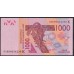 Сенегал 1000 франков 2005 г. (BANQUE CENTRALE DES ETATS DE L'AFRIQUE DE L'OUEST (Senegal) 1000 francs 2005) P 715Kc: UNC
