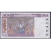 Сенегал 2500 франков 1992 год, К 9211886015 (BANQUE CENTRALE DES ETATS DE L'AFRIQUE DE L'OUEST (Senegal) 2500 francs 1992) P 712Ka: UNC