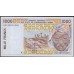 Сенегал 1000 франков 2002 (BANQUE CENTRALE DES ETATS DE L'AFRIQUE DE L'OUEST (Senegal) 1000 francs 2002) P711Kl: UNC