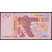 Сенегал 1000 франков 2012 (BANQUE CENTRALE DES ETATS DE L'AFRIQUE DE L'OUEST (Senegal) 1000 francs 2012) P 715Kl: UNC
