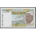 Сенегал 500 франков 2001 (BANQUE CENTRALE DES ETATS DE L'AFRIQUE DE L'OUEST (Senegal) 500 francs 2001) P 710Kl: UNC