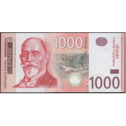 Сербия 1000 динар 2011 (Serbia 1000 dinara 2011) P 60a : Unc