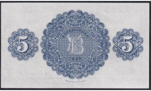 Северная Ирландия 5 фунтов 06.05.1929 (Northen Ireland 5 Pounds 06.05.1929) P 179: UNC