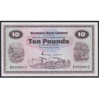 Северная Ирландия 10 фунтов 1.01.1977 (Northen Ireland 10 Pounds 1.01.1976) P 189: UNC
