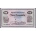 Северная Ирландия 10 фунтов 1.01.1977 (Northen Ireland 10 Pounds 1.01.1976) P 189: UNC
