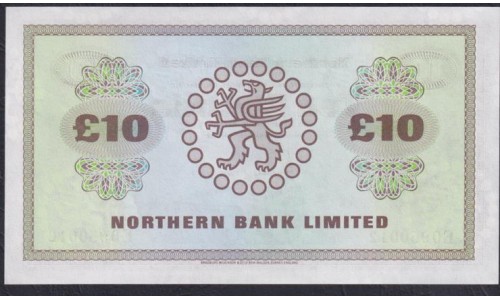 Северная Ирландия 10 фунтов 1.01.1977 (Northen Ireland 10 Pounds 1.01.1976) P 189: UNC
