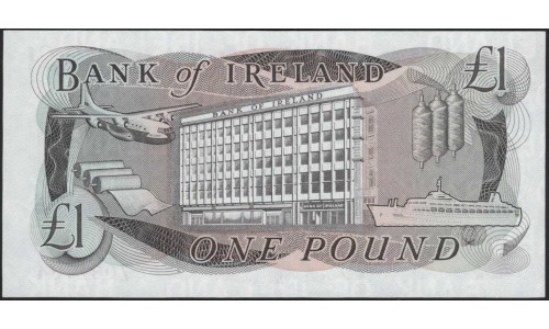 Северная Ирландия 1 фунт 1980е замещение (Northen Ireland 1 Pound 1980's replacement) P 65a : UNC