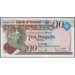 Северная Ирландия 10 фунтов 2013 (Northen Ireland 10 Pounds 2013) P 87a : UNC