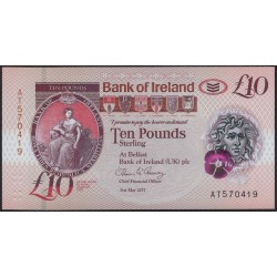 Северная Ирландия 10 фунтов 2017 (Northen Ireland 10 Pounds 2017) P W91 : UNC