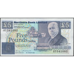 Северная Ирландия 5 фунтов 1990 (Northen Ireland 5 Pounds 1990) P 193b : UNC