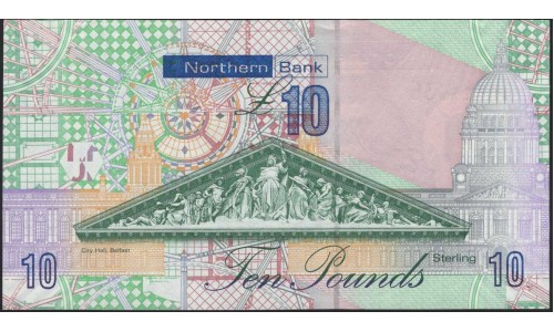 Северная Ирландия 10 фунтов 2008 (Northen Ireland 10 Pounds 2008) P 210a : UNC