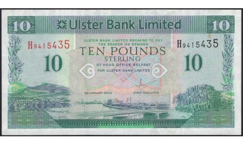 Северная Ирландия 10 фунтов 2012 (Northen Ireland 10 Pounds 2012) P 341b : UNC