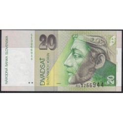 Словакия 20 крон 2001 (Slovakia 20 korun 2001) P 20e : Unc