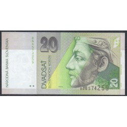 Словакия 20 крон 1995 (Slovakia 20 korun 1995) P 20b: UNC