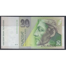 Словакия 20 крон 1997 (Slovakia 20 korun 1997) P 20c: UNC