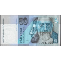 Словакия 50 крон 2002 (Slovakia 50 korun 2002) P 21d : Unc