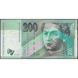 Словакия 200 крон 2006 (Slovakia 200 korun 2006) P 45 : Unc