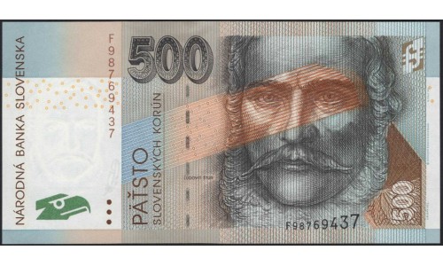 Словакия 500 крон 2006 (Slovakia 500 korun 2006) P 46 : Unc