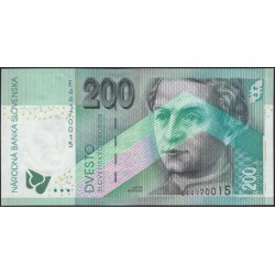 Словакия 200 крон 2002 (Slovakia 200 korun 2002) P 41 : UNC